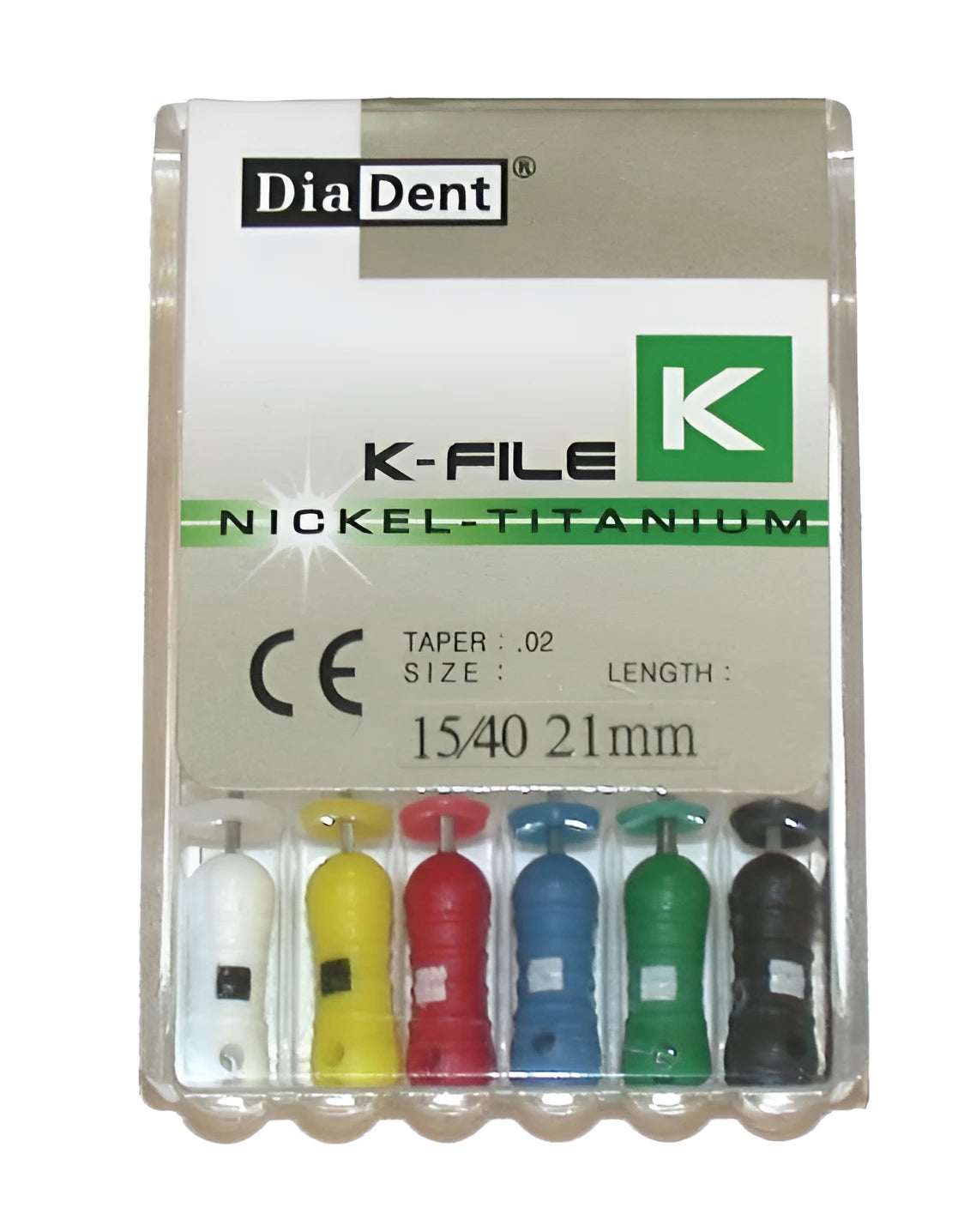 #15/40 NITI REAMERS 31 mm Pkg 6 (Diadent) #NT501-391