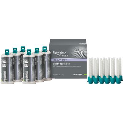 FLEXITIME XTREME 2 HEAVY TRAY 6x50ml+18 tips (Kulzer) #66044885