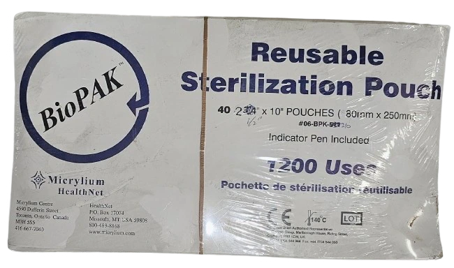 MICRYLIUM BioPAK 2.5"x10" 40 Pouches 06-BPK-210