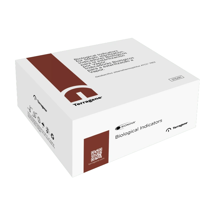 BIONOVA 24h Biological Indicator for Steam 100/Box, BT20/6