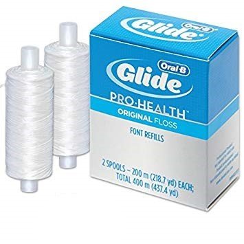 ORAL-B GLIDE FLOSS Font Refill 2x200m Spool