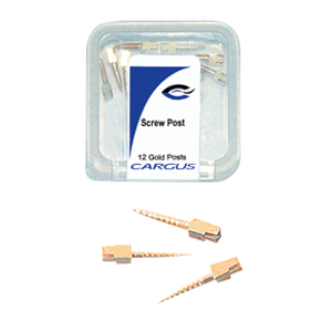 GOLD PLATED SCREW POSTS M2 Bx/12 #100-0608