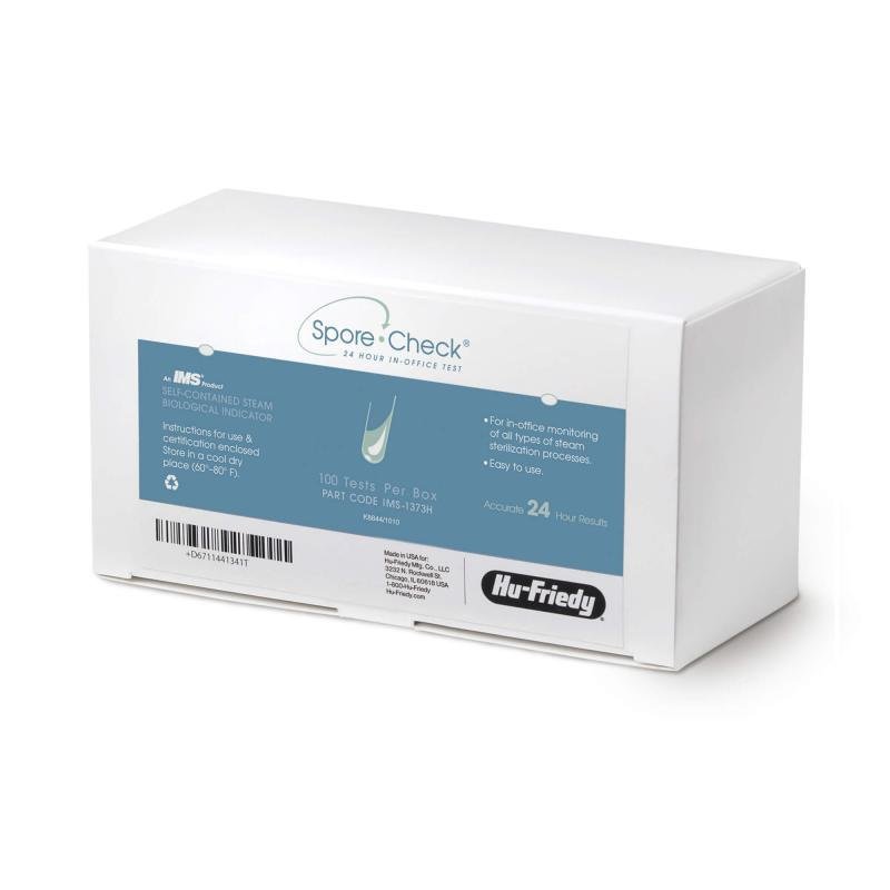 HF IMS-1373H SPORECHECK 100 biological Indicators #531766