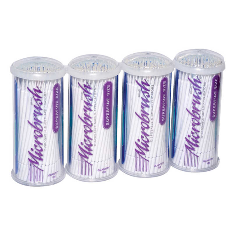 MICROBRUSH APPLI. S.F White (400) Tubes #MSF400