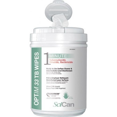 OPTIM 33TB with Aloe Wipes – 160/Can (SCI33W12-ALOE)