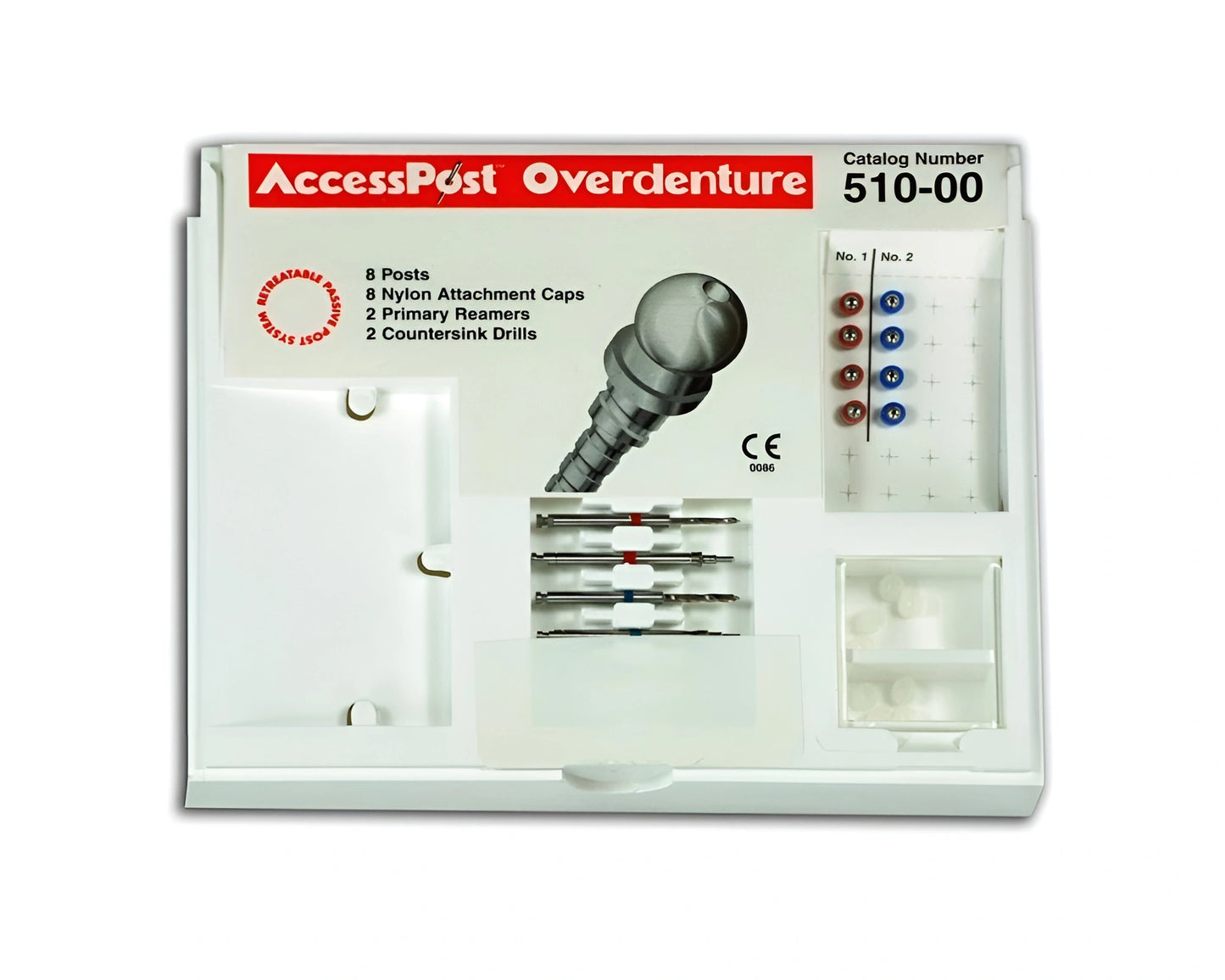 ACCESSPOST OVERDENTURE Int. KIT 'DIRECT' #510-00