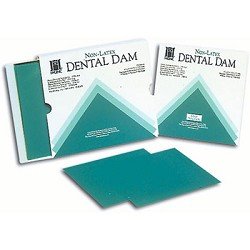 RUBBER DAM Non-Latex 6"x6" Medium Convenience Pack 75pcs #H09106 (Coltene)