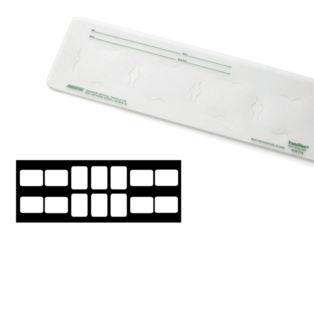 GREENE #250184 #2 14WT Translucent Mounts 100/Bx (DENTSPLY)