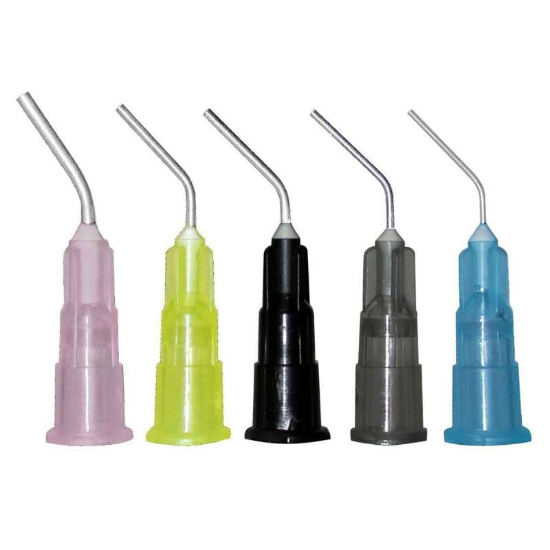 D2D Pre-Bent Dispensing Tips – 1 Bag (100 Tips)
