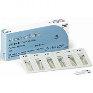 ABSORBENT POINTS TAPER (Caulk) Pk/180