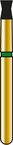ALPEN R806C016FG Pk-5 DIAMOND Inverted Cone w/Collar Blue (Coltene)