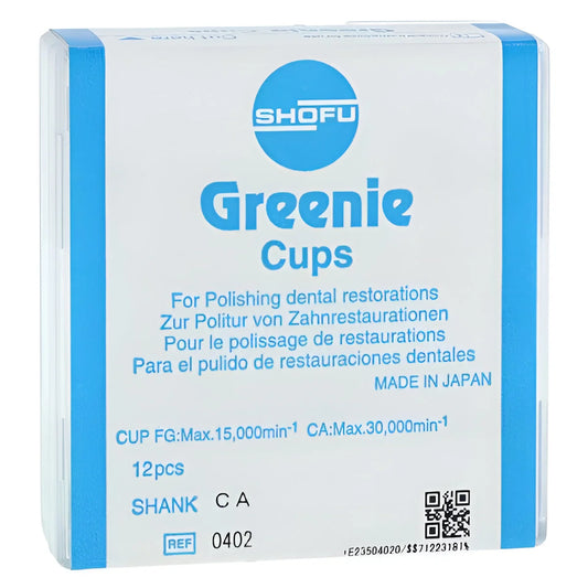 SHOFU #402A CA SUPERGREENIE Cups       (12)