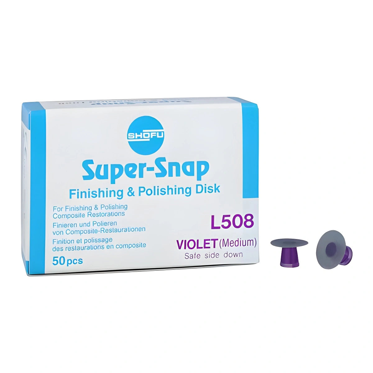 SUPER-SNAP POLISHING SYSTEM DISK MEDIUM /SUPER FINE (50) L508/L521