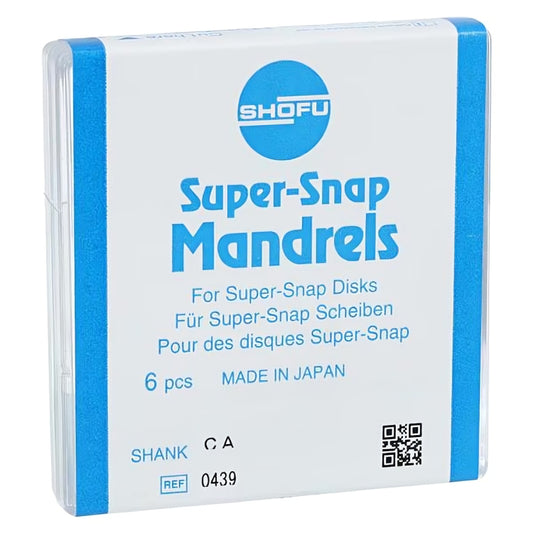 SHOFU #0439 CA MANDRELS Super-Snap (6)