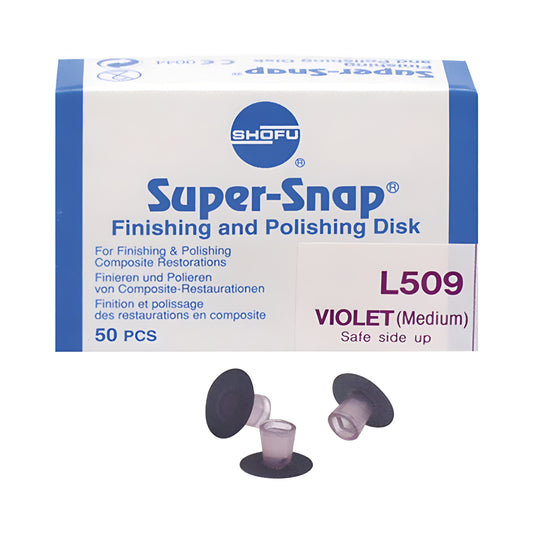 SHOFU SUPER-SNAP FIN/CON DISK (50) L509/L507