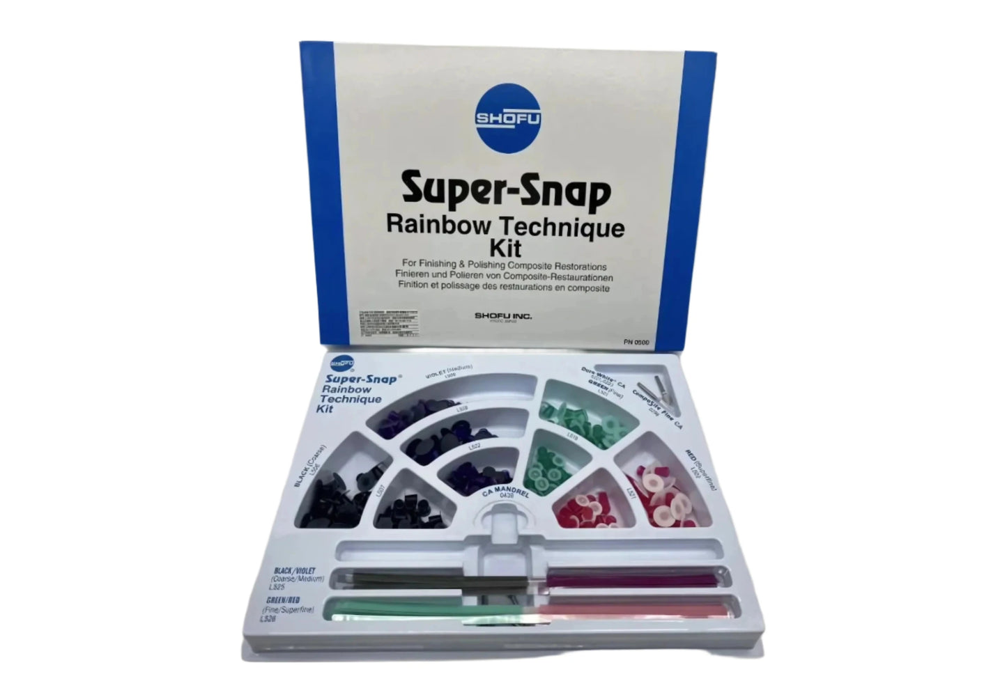 SHOFU #0500 SUPER-SNAP RAINBOW TECHNIQUE KIT