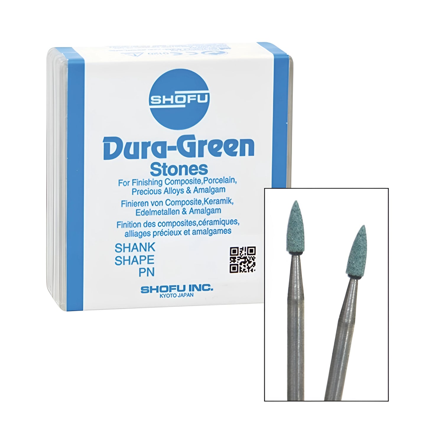 SHOFU FG DURA-GREEN TC1/WH1 (12)