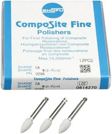 SHOFU FG COMPOSITE FINE Mid-Point/Pear-Point  (12)