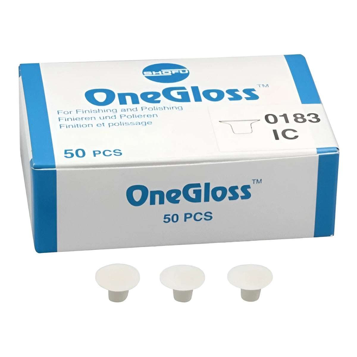 SHOFU #0183 ONE GLOSS IC   REFILL (50)