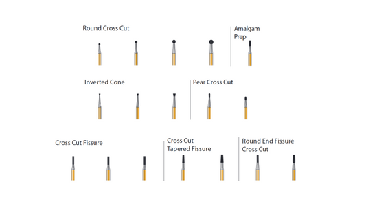 ALPEN Carbide #556 OS    FG Pk-10  Cross (Coltene) #R500556