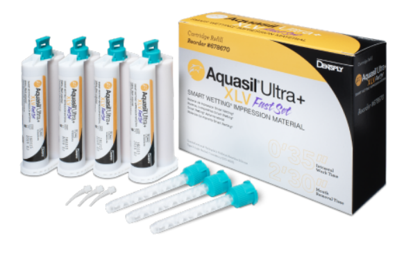 Dentsply Aquasil Ultra+ Heavy Fast Set 4x50ml +12Tips #678676