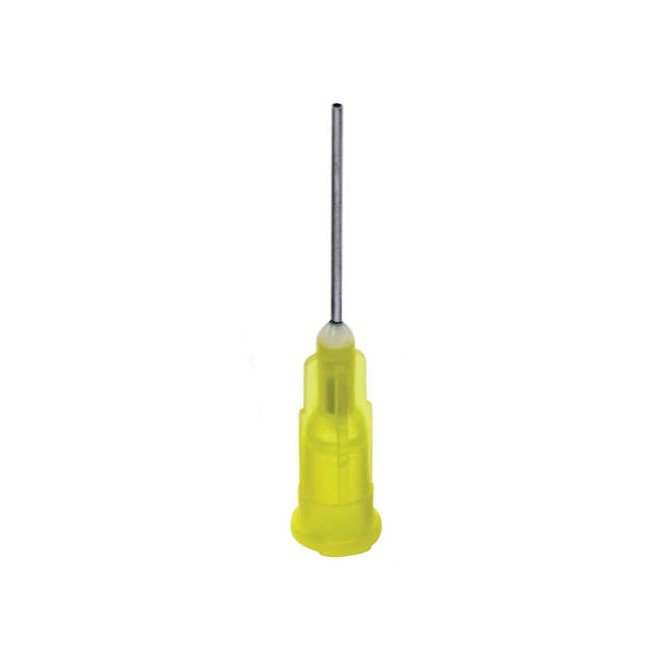 APPLICATOR TIPS 20G (Bendable)  Yellow (100) (Vista) #315120