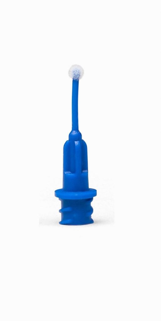 APPLICATOR TIP 25G Dark-Blue PLASTIC Pk-20 (Pulpdent)#P2520