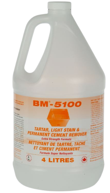 BM-5100 Tartar Lt. Stain & Perm. Cem. Remover 4 L