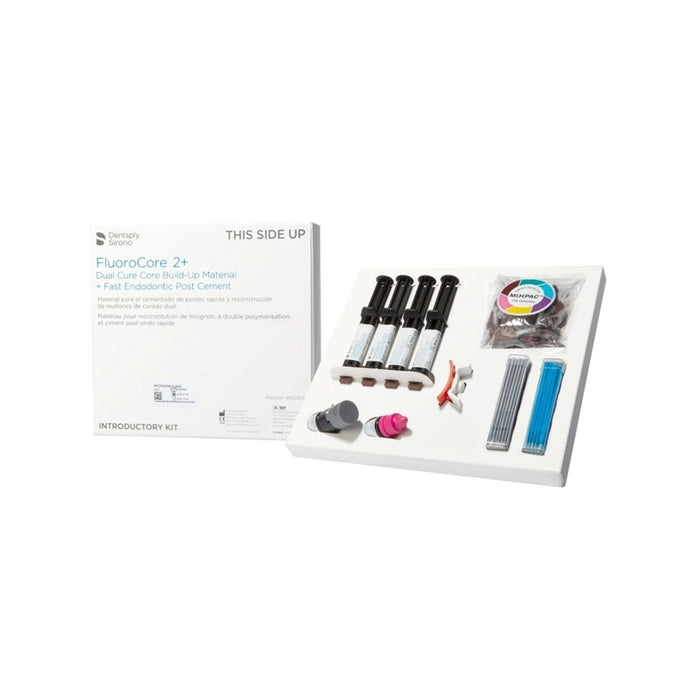 FLUOROCORE 2+ SYRINGE INTRO KIT with PRIME & BOND ELECT #612600 (DENTSPLY)