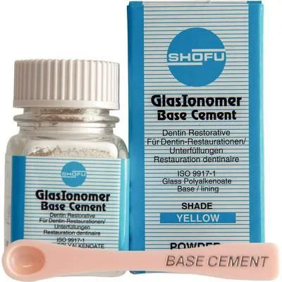 SHOFU #1113 PN  GlasIonomer Base Cem Wht Pwd 15g'