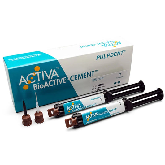 ACTIVA™ Bio-ACTIVE-CEMENT™ Translucent  2x7gm/5mL syringes + 40  tips #VC2T