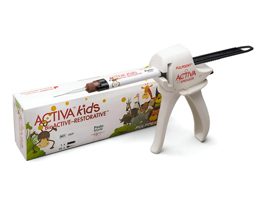 ACTIVA BIO-ACTIVE KIDS STARTER KIT 5mL/8gm SYRINGE PEDO SHADE