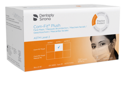 Dentsply Sultan Com-Fit Plush Masks, CFP-2, 40/Bx #20353