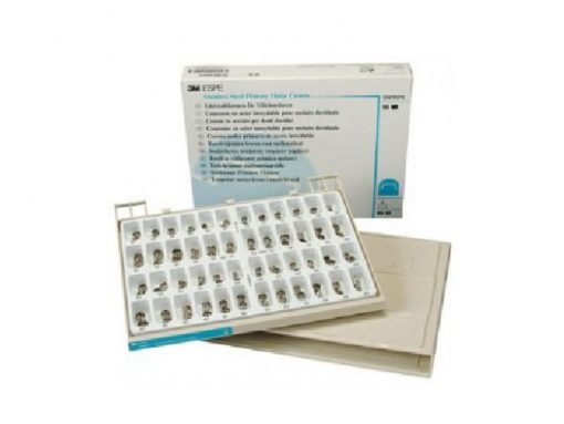 CROWN KIT #ND-96 96 S.Steel Primary Molar Kit