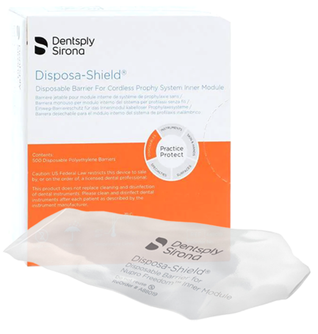 Dentsply Disposa-Shield  Barriers (500) Nupro Freedom A88019