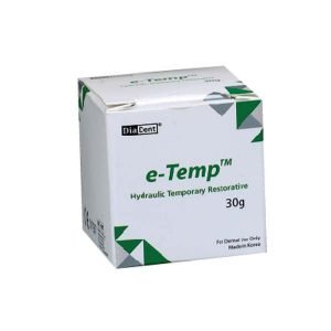 E-TEMP 30g' White #2004-1001 Temporary Filling And Sealing (Diadent)