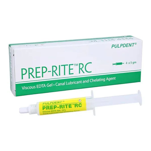 PREP-RITE RC Viscous Edta Gel 4x5g syr. (Pulpdent)  #PRC