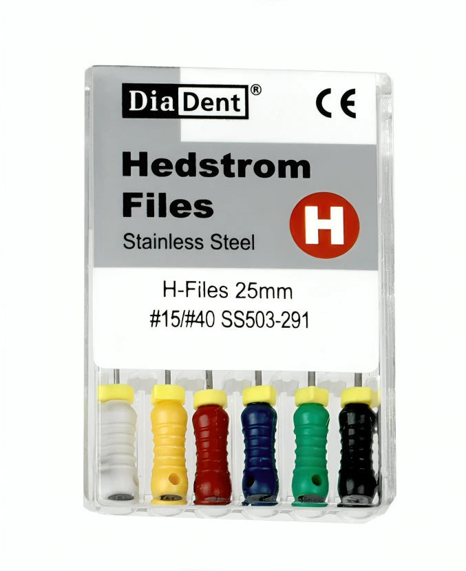 H FILES 25 mm Pkg 6