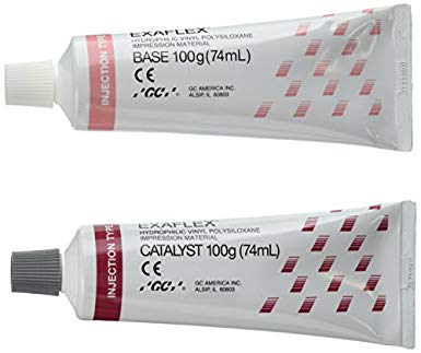 EXAFLEX Inj. Pink  74ml ea B+C Tubes (GC) #138101