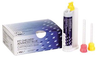FIT CHECKER Advance Cart. 2x48ml Blue +6 Tips   #004905
