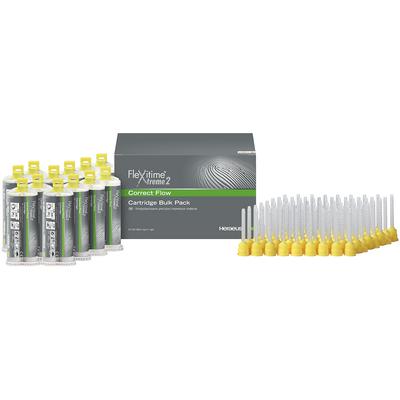 FLEXITIME XTREME 2  CORRECT FLOW 12x50ml+36 tips  #66050335 (Kulzer)