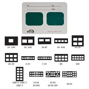 FLOW EZ-GRIP 14W 8H6V PLASTIC MOUNTS (100) #23225