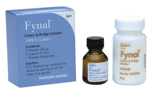 FYNAL KIT Permanent Zoe Cement #609001 (DENTSPLY)