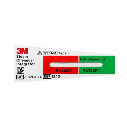 COMPLY (3M) #1243A Chemical Integrators For Steam Pack-500