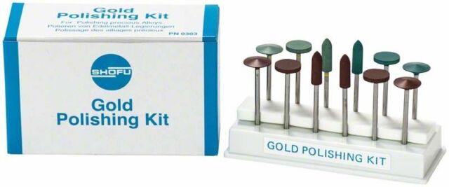 SHOFU #0303 HP GOLD POLISHING KIT