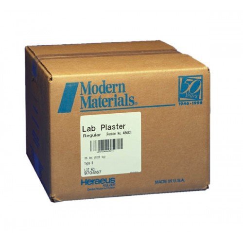 GYPSUM LAB PLASTER F.S White 25lb #50048512 (Kulzer)