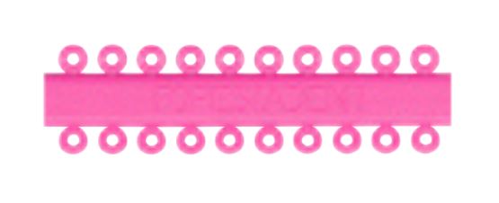 HAPPY ELASTIC PINK ON RING (1000)  #659-0015 (SNF)