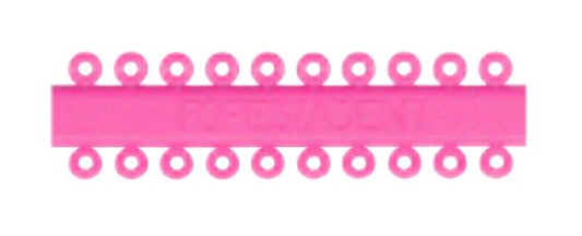 HAPPY ELASTIC PINK ON RING (1000)  #659-0015 (SNF)