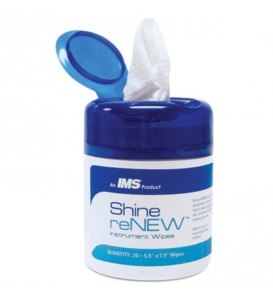 HF IMS-1455 Shine ReNew Instrument WIPES 20/Canister  #860875