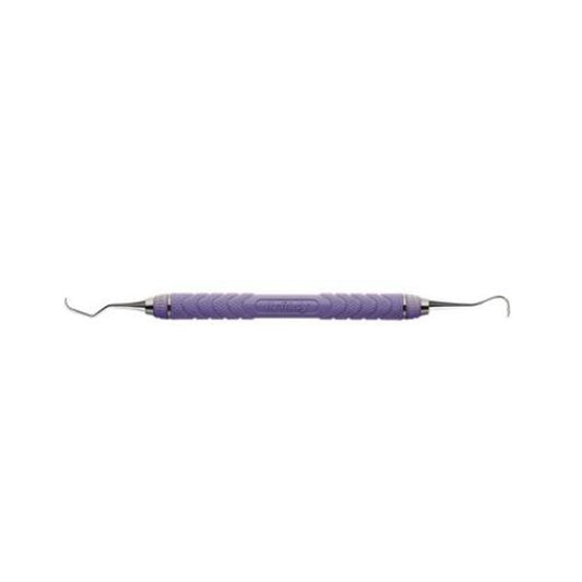 HF SN137C8E2    #137 Sickle/Curette, PURPLE #8 Resin Color Handle #655759